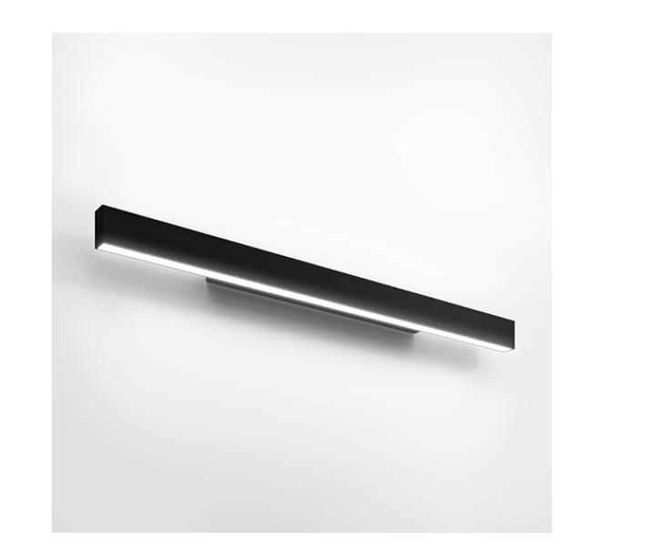 Lampada da parete led Artemide A.24 Wall 90cm 3000K 45W nero - BK22004 01