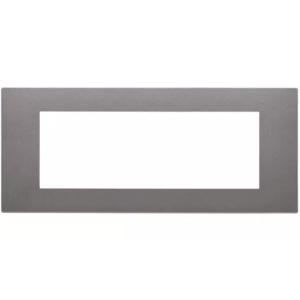 Placca  linea 7 moduli metal - 30657.22