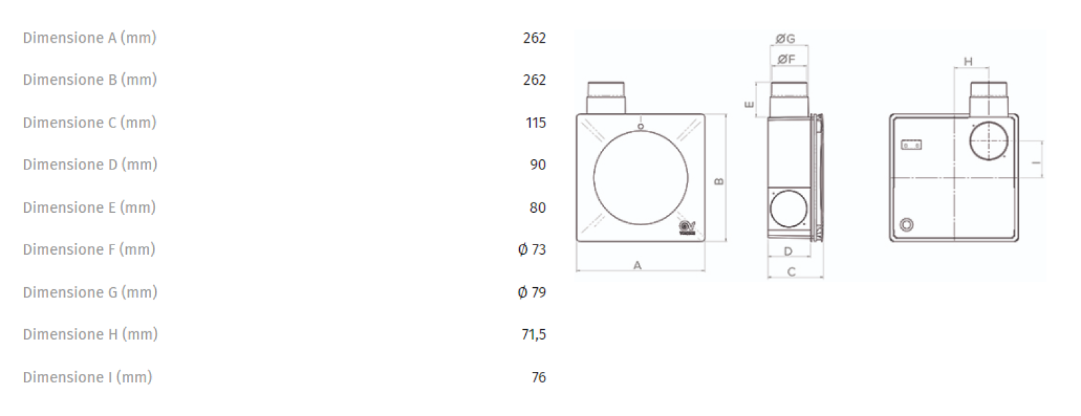 Dispositivo connesso Vortice BRA.VO QI in ambiente Internet of Things - 0000012206 02