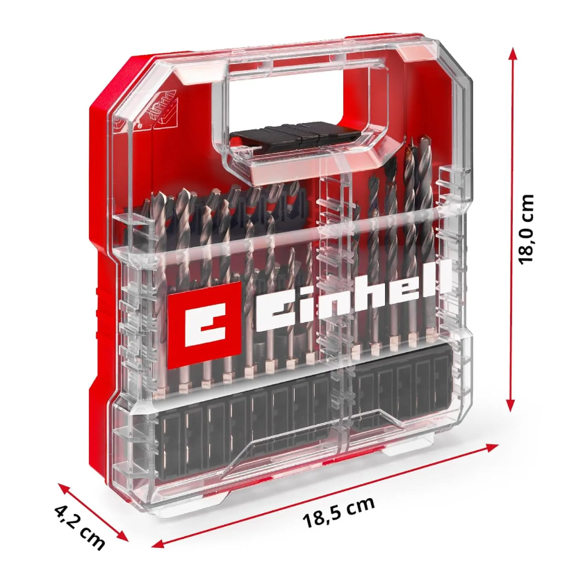 Set di inserti Einhell 18x18.5x4.2cm 40pz - 49109053 03