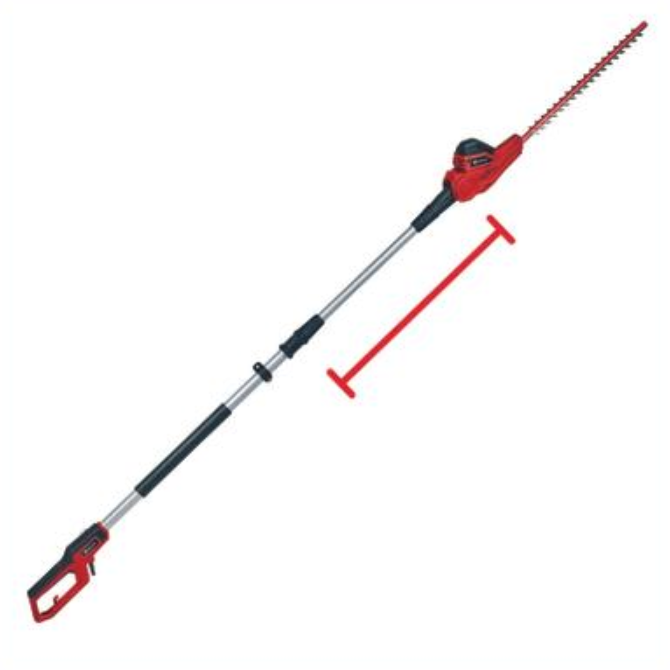 Tagliasiepi telescopico Einhell 500W lunghezza lama 56cm - 3403870 03