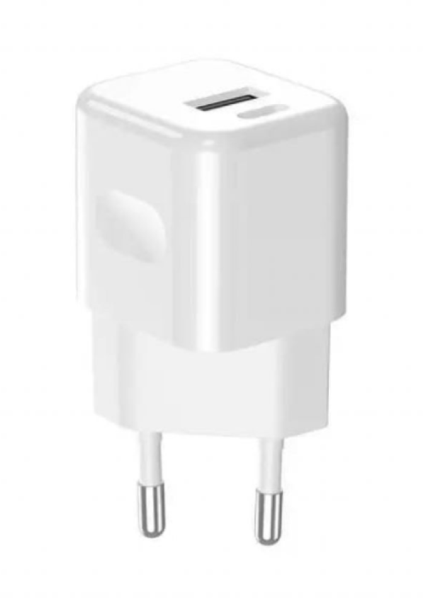 Caricabatterie V-tac 30W usb-A usb-C bianco - 6680 02