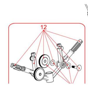 Accessori artemite per tolomeo sospensione - wap2637