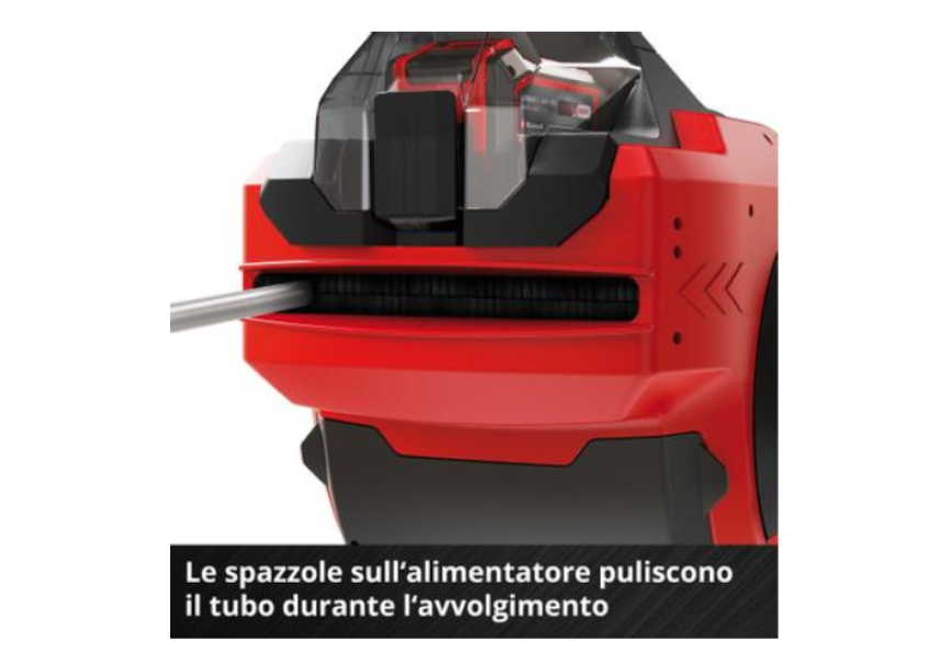 Avvolgitubo automatico a batteria Einhell GE-HR 18/30 Li-Solo tubo da 30m - 4173770 03