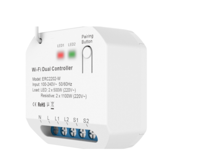 Attuatore Feb Elettrica doppio tapparelle Wi-fi - 9322 01