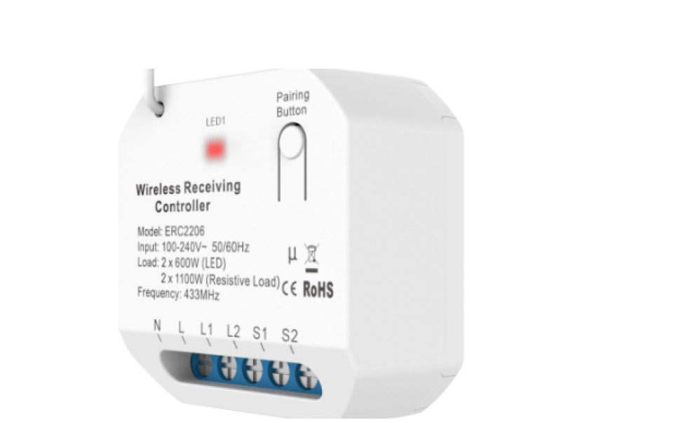 Attuatore impulsivo Feb Elettrica Wi-fi per serratura -  9324 01