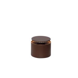 Lampada da tavolo led  push-up a batteria ricaricabile corten - ld1050r3