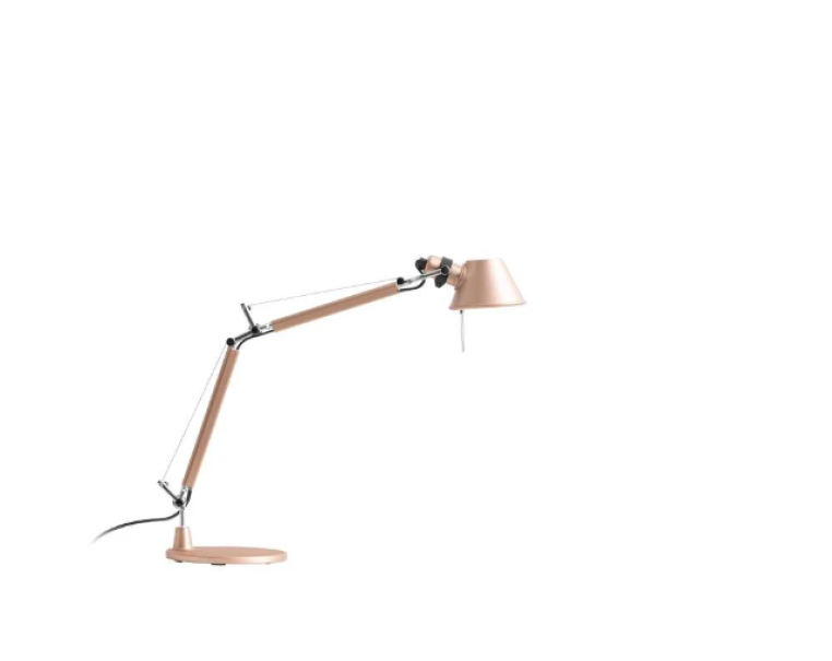 Lampada da tavolo Artemide Tolomeo Micro 4,5W 2700K rame satinato - AS01180050 01