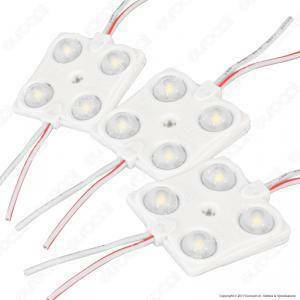 Modulo 4 led 1,44w rosso da esterno 5131