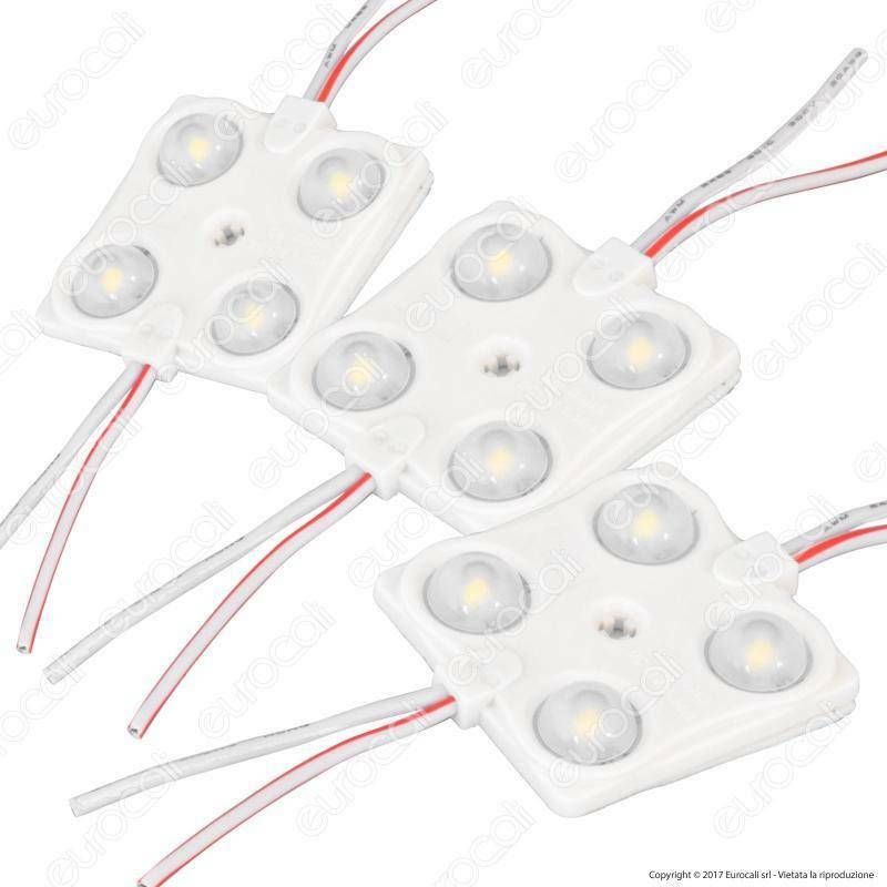 v-tac v-tac modulo 4 led 1,44w rosso da esterno 5131 - foto 1