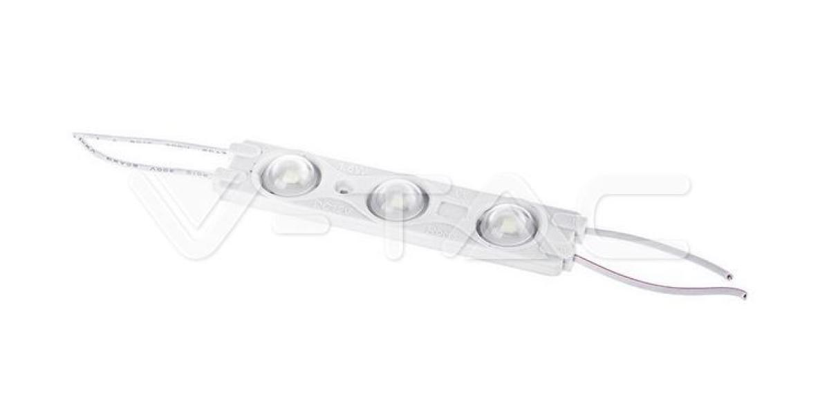 v-tac v-tac modulo 3 led 1,5w rosso da esterno 5126 - foto 1