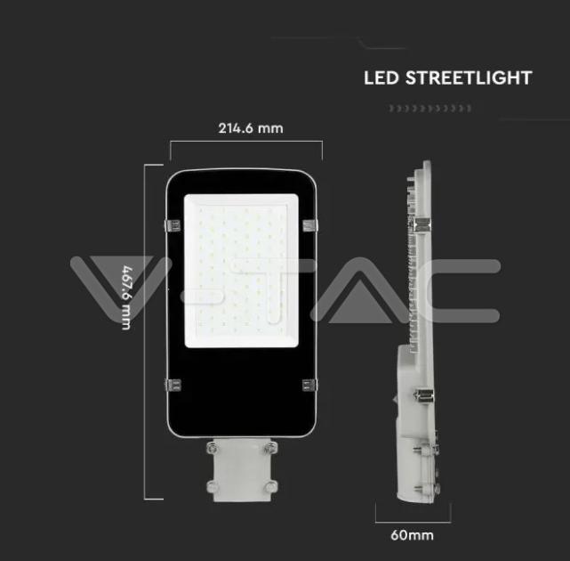 Armatura stradale led V-tac chip Samsung 50W 4000K IP65 VT-50ST  -  215271 06