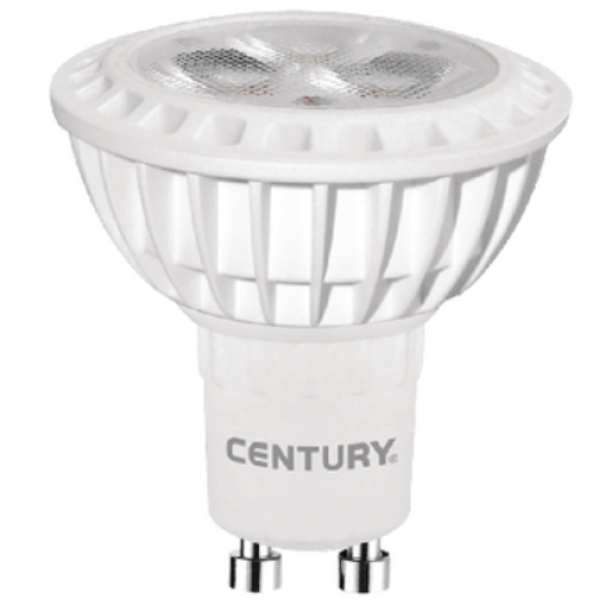 Lampadine led Century Prisma attacco GU10 4W 6000K 3pz - PR4B-041060 01