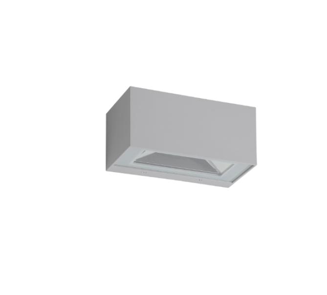 Lampada da parete Goccia Wash 22 asimmetrica 1x11W 4000K antracite -  1309AN4K 01