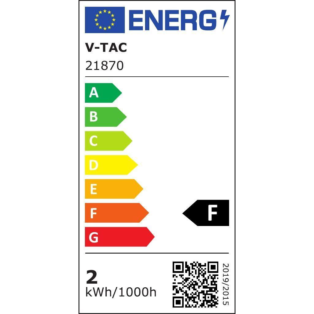  Faretto LED V-tac attacco GU10 2W 4000K luce naturale VT-232 - 21870 04