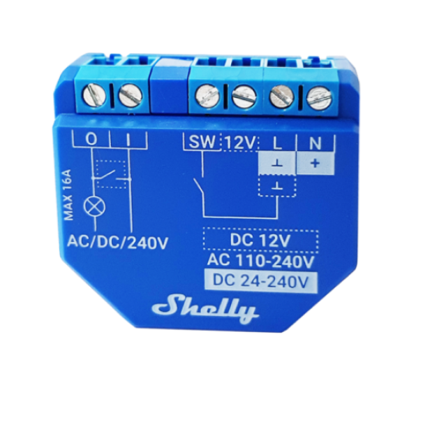 Rele Shelly Plus 1 Wifi e bluetooth -  SH001PLUS 03