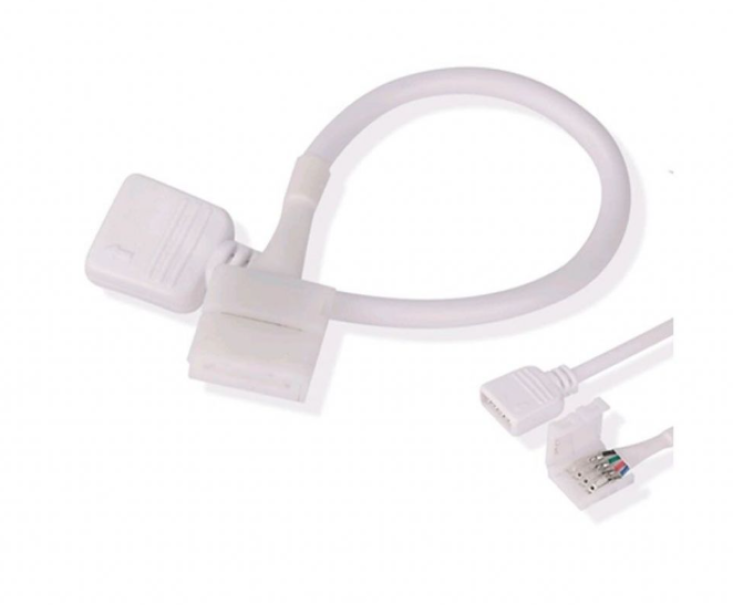 Connettore con clip a 5 pin V-tac per striscia led rgb - 2589 01