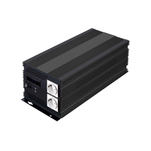 Inverter onda pura  2000w 12vdc 230vac nero - ka2000/12