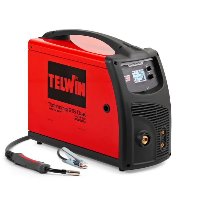 Saldatrice inverter Telwin multiprocesso Technomig 215 Dual Synergic - 816232 01