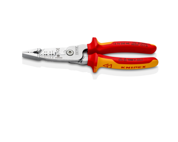 Pinze spellafili Knipex modello metrico - 13 76 200 ME 01