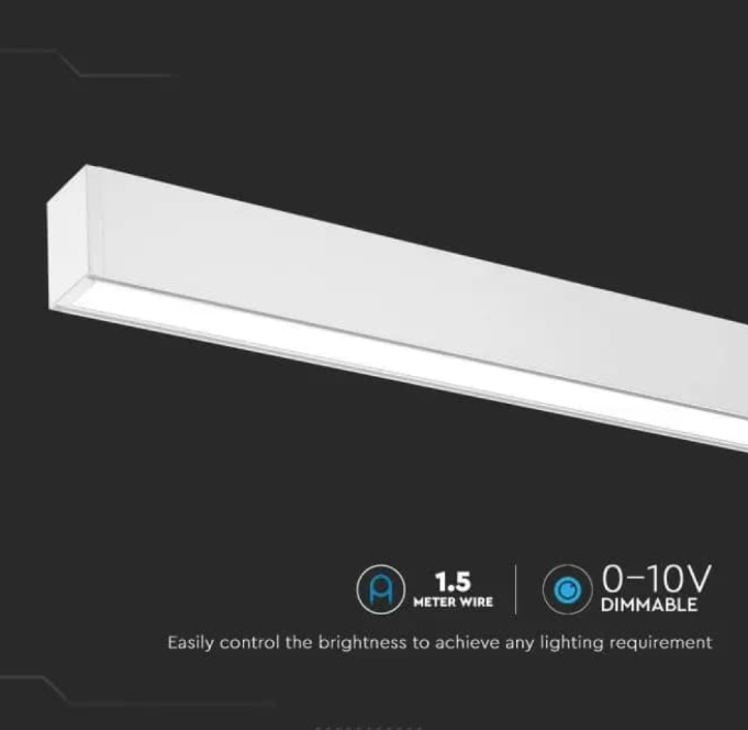 Plafoniera led V-tac chip Samsung 40W 4000K bianco VT-7-46 -  21463 04