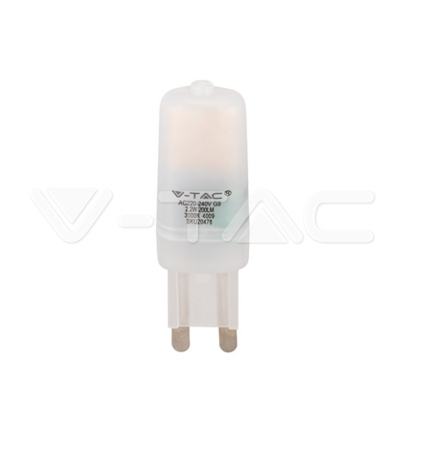 Lampadina led V-tac chip Samsung G9 2,2W 4000K VT-11033 -  20479 01