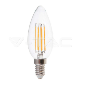 Lampadina led candela  e14 6w 3000k vt-2327  -   212848