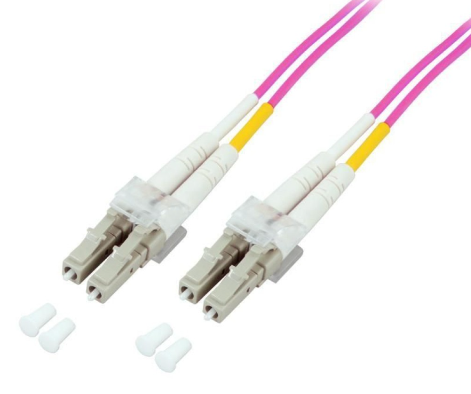 Cavo a fibra ottica IC Intracom diametro 2mm da 10m fucsia - 304130 01