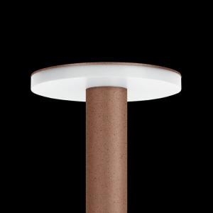 Luce da giardino line 220  ll1131033 - 11w marrone corten ip 66 3000k