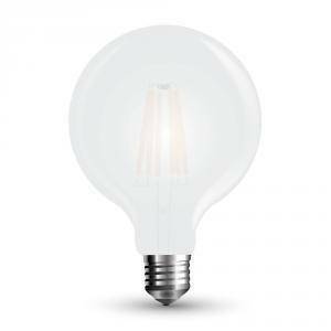 Lampadina globo led a filamento 7w attacco e27 luce fredda 7190