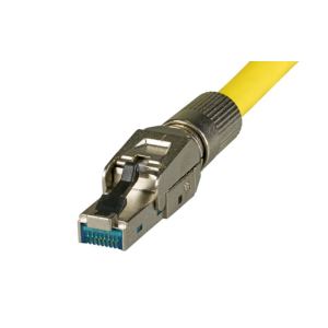 Plug rj45  diametro max cavo 9mm argento - 88035.2