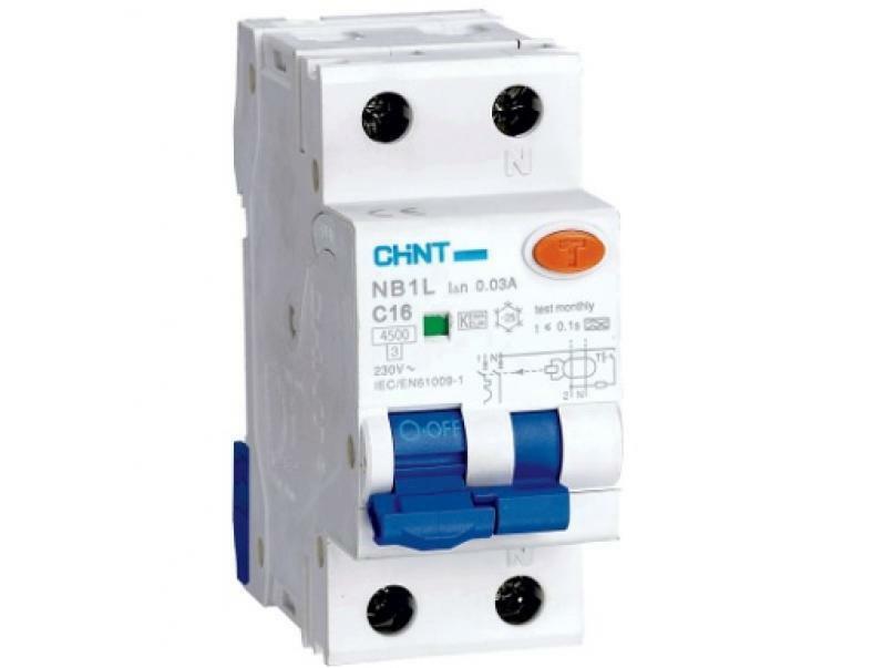 chint chint interruttore magnetotermico differenziale nb1l1/c32 41510 203338 - foto 1