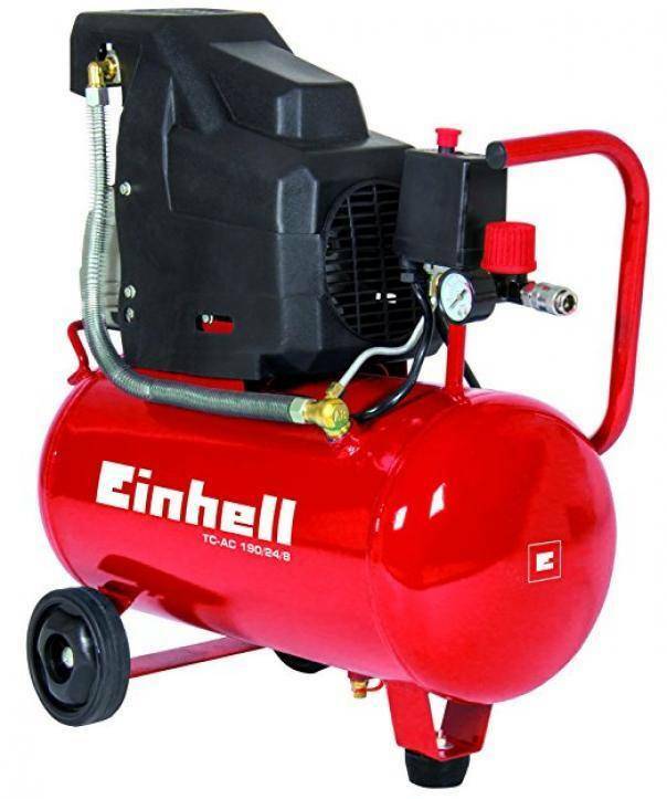 einhell einhell italia compressore lubrificato ad olio tc-ac 1500w 24l 8bar 4007325 - foto 1