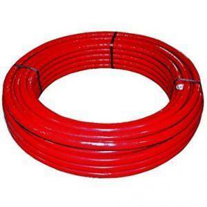 Rotolo da 50 metri di tubo multistrato diametro 2cm rivestito rosso sfurmt002750