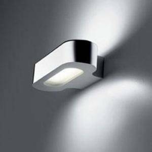 Applique talo led 20w luce calda cromo lucido 0615w30a