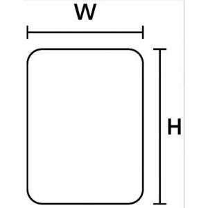 Etichette per quadri elettrici 27x12 596-00576