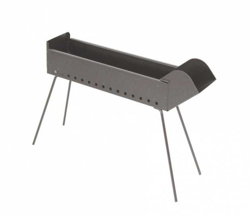 Barbecue per arrosticini Mille 80x14x65cm nero - C020247080 01