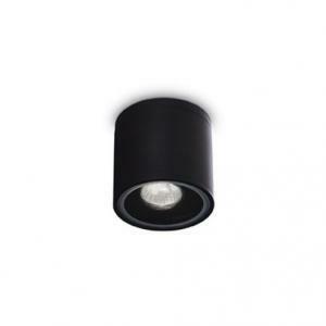 Lampada da soffitto gun pl1 28w attacco gu10 colroe nero 122687