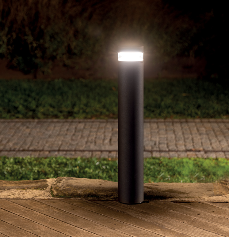 Paletto led Lombardo Tok C H700 3W 3000K corten - LL1280143 03