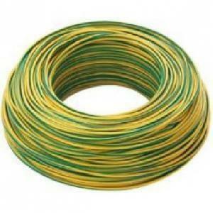 100 metri unipolare cordina fs17 giallo verde sezione 1x2.5mmq n07v2,5gv/b100 fs17-2,5gv/b100