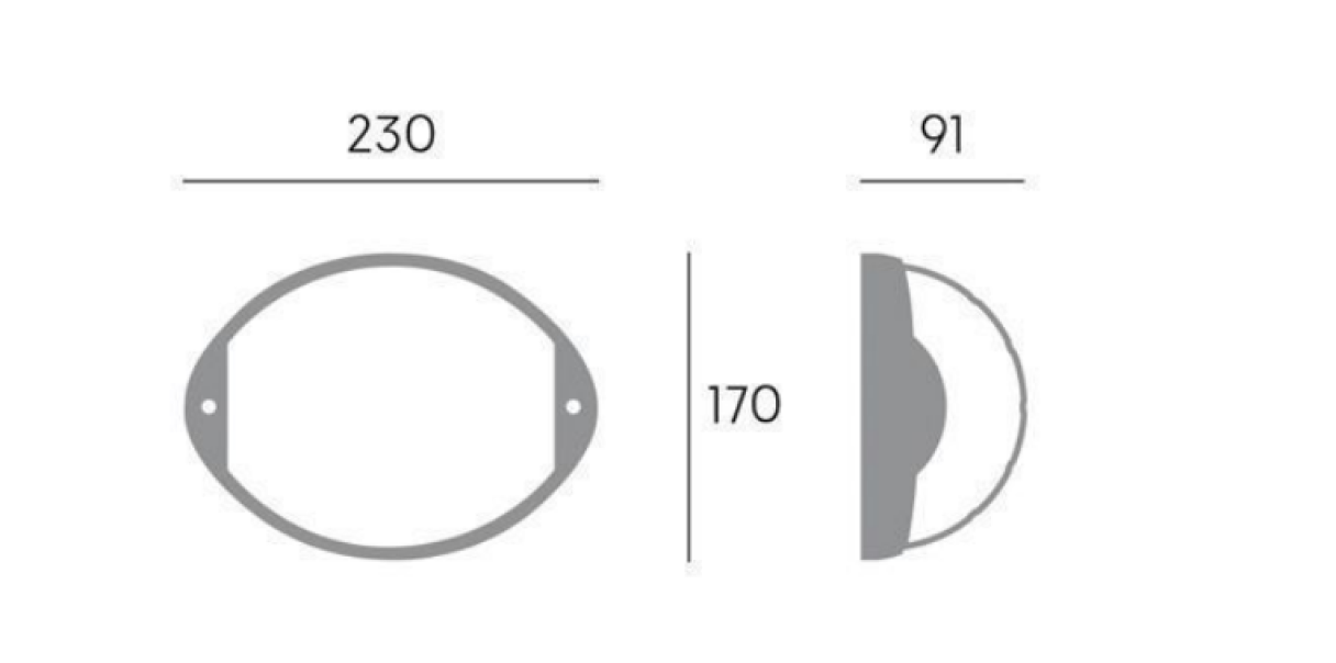 Lampada da parete led Sovil Coco 7W 4000K bianco - 99510/02 02