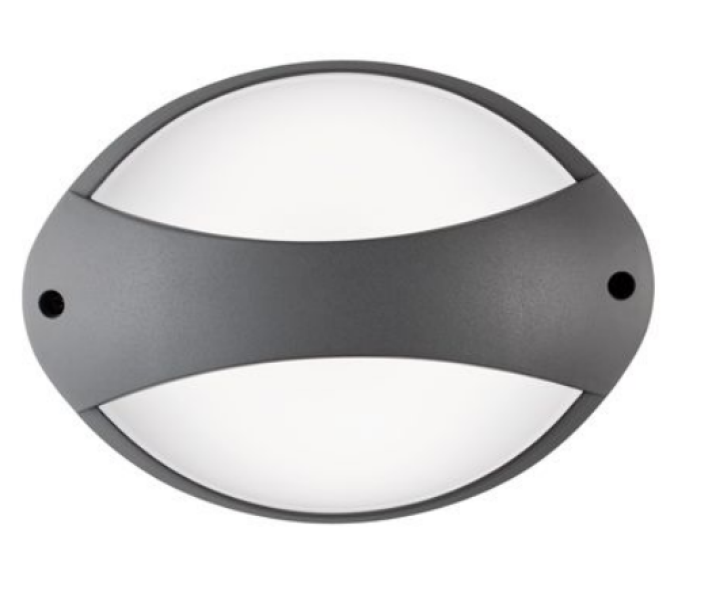 Lampada da parete led Sovil Cocoon 7W 4000K grafite - 99512/16 01