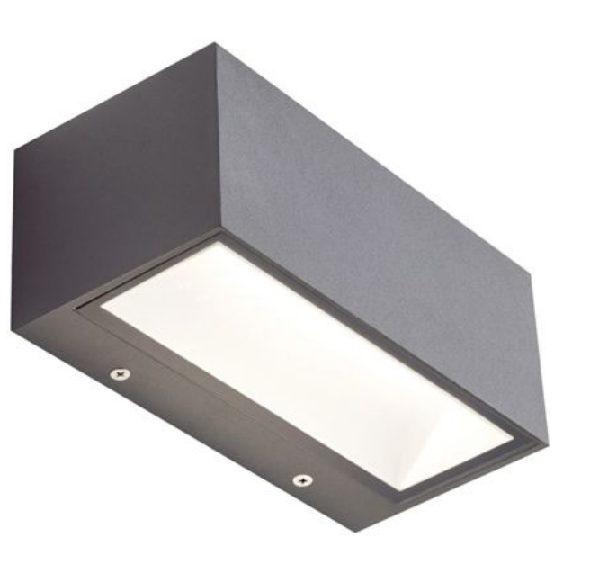 Lampada da parete led maxi Sovil Box 40W 4000K grafite - 99592/16 01