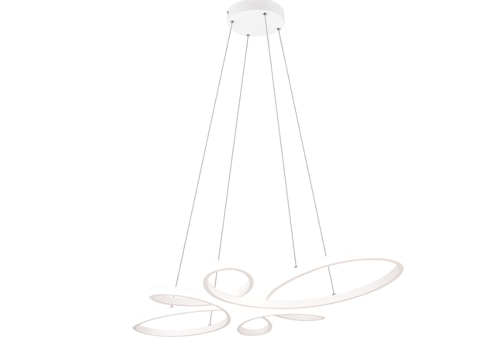 Sospensione led Trio Lighting Fly 32W 4000K bianco - 345619131 01