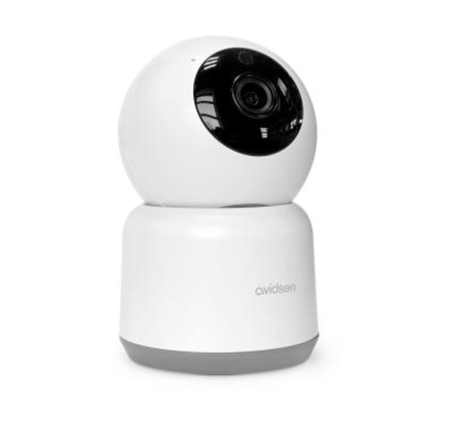 Telecamera IP wifi Avidsen 2MP portata 10m bianco - 127151 01