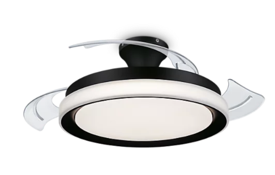 Plafoniera led con ventola Philips Bliss 28+35W 2700/5500/4000K nero - 27910000 01