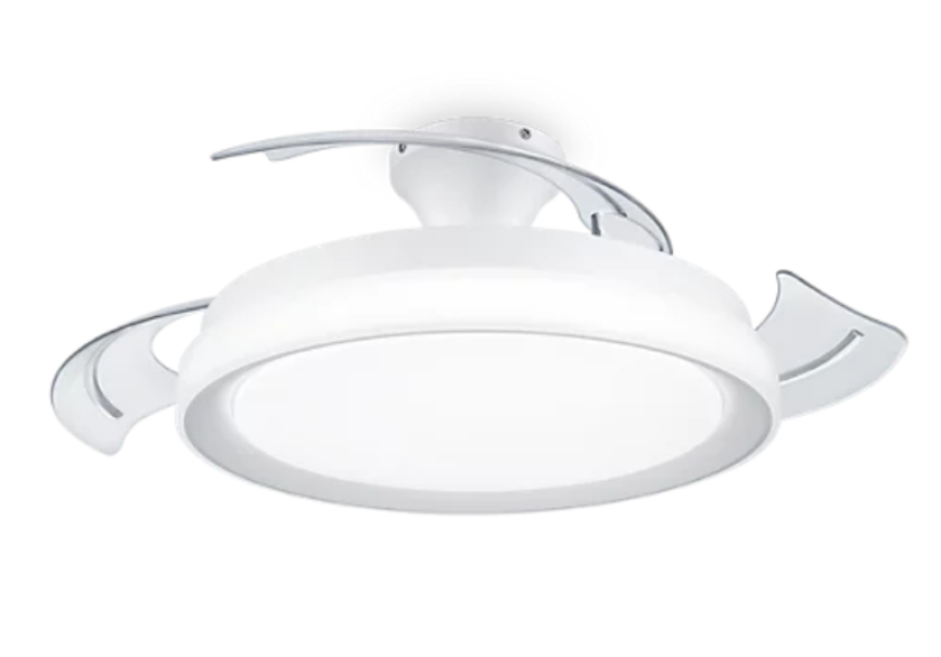 Ventilatore e lampada da soffitto led Philips Bliss 28+35W 2700/5500/4000K bianco - 27908700 01