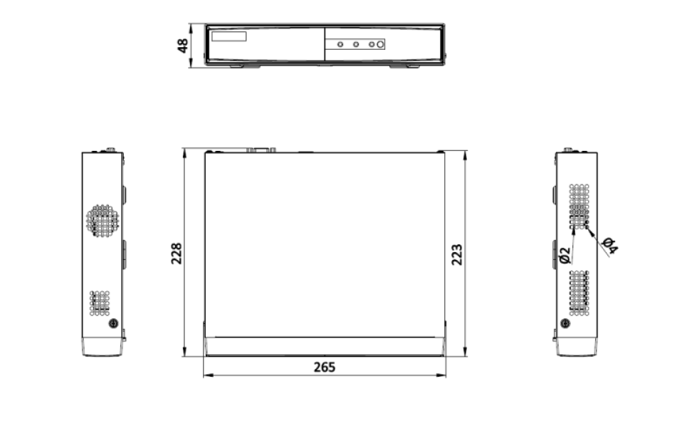 Nvr Hikvision 8 canali IP 1080p nero - 303618106 03