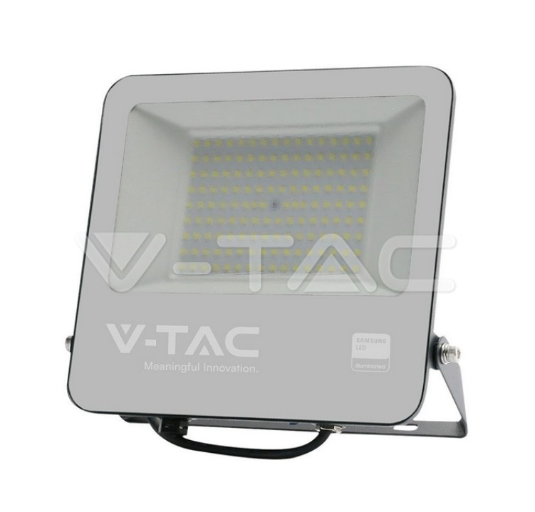 Proiettore led V-tac 100W 4000K nero - 23440 01