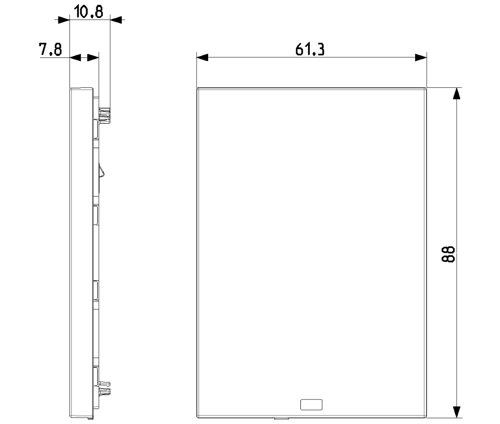 Multisensore Vimar Linea XT 2 moduli bianco - 32042.B 02